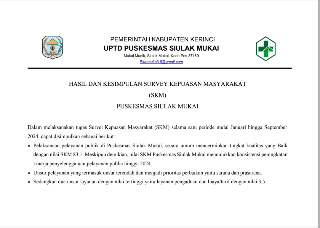 Hasil skk pkm mukai